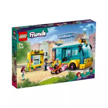 LEGO 41759 Автобус Heartlake City 480 шт. FRIENDS Возраст 7+ Кирпич Дети Подарочные игрушки для детей Развивающие игрушки Строительные игрушки
