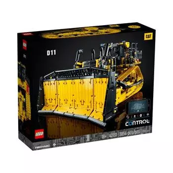 LEGO 42131 Бульдозер Cat® D11 с управлением через приложение 3854 шт. Техника Возраст 18+ Кирпич Дети Мальчик Подарок Детские игрушки Развивающие игрушки