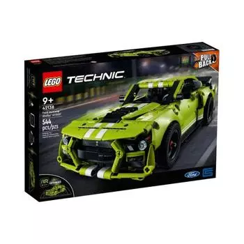 LEGO 42138 Ford Mustang Shelby® GT500® Technic 544 шт., кубики для возраста 9+, подарок для детей, детские игрушки, развивающие игрушки