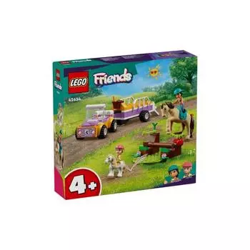 LEGO 42634 Лошадь и пони Трейлер 105 шт. ДРУЗЬЯ Возраст 4+ Кирпич Детский подарок Игрушки для девочек Развивающие игрушки Строительные игрушки