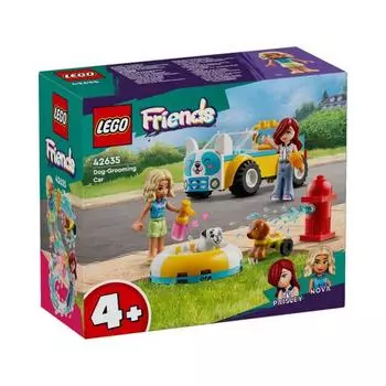 LEGO 42635 Автомобиль для ухода за собаками, 60 шт., ДРУЗЬЯ, возраст 4+, кирпич, подарок для девочек, детские игрушки, развивающие игрушки, строительные игрушки
