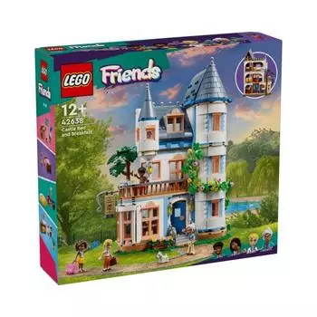 LEGO 42638 Замок Кровать и завтрак 1311 шт. ДРУЗЬЯ Возраст 12+ Кирпич Детский подарок Детские игрушки Развивающие игрушки Строительные игрушки