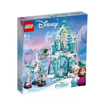 LEGO 43172 Волшебный ледовый дворец Эльзы 701 шт. DISNEY возраст 6+ кирпич детский подарок игрушки для девочек развивающие игрушки строительные игрушки