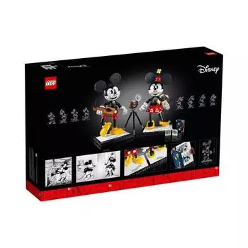LEGO 43179 Mickey Mouse & Minnie Mouse Buildable Characters 1739pcs DISNEY Age18+ Brick Kids Gift Kids Toys Educational Toys Building Toys