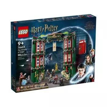 LEGO 76403 Министерство Магии™ 990 шт. ГАРРИ ПОТТЕР Возраст 9+ Кирпич детский подарок Детские игрушки Развивающие игрушки Строительные игрушки