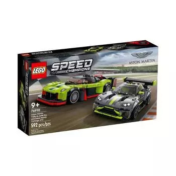LEGO 76910 Aston Martin Valkyrie AMR Pro и Aston Martin Vantage GT3 Speed Champions 592 шт. кубики для возраста 9+, подарок для детей, детские игрушки, развивающие игрушки