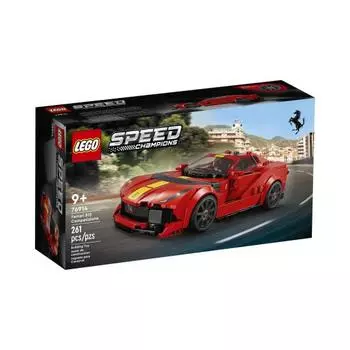 LEGO 76914 Ferrari 812 Competizione 261 шт. скорость возраст 9+ кирпич детский подарок игрушки для мальчиков развивающие игрушки строительные игрушки