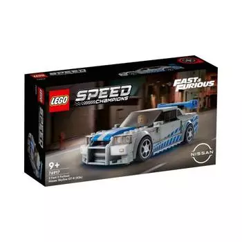 LEGO 76917 2 Форсаж 2 Форсаж Nissan Skyline GT-R (Р34) СКОРОСТЬ 319 шт. Возраст 9+ Кирпич Дети Подарочные игрушки для мальчиков Развивающие игрушки Строительные игрушки