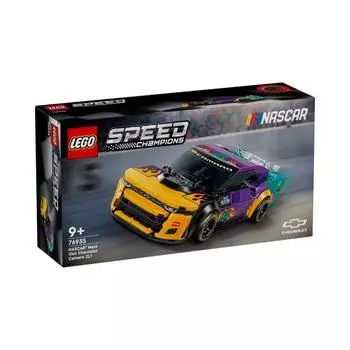 LEGO 76935 NASCAR® Next Gen Chevrolet Camaro ZL1 328 шт. Возраст 9+ СКОРОСТЬ Кирпич Дети Подарочные игрушки для мальчиков Развивающие игрушки Строительные игрушки