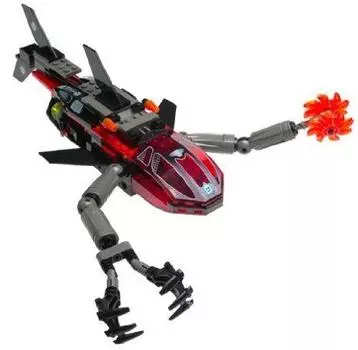 Lego Alpha Mission Deep Ogel Shark Assault 111 4793 Игрушечная команда, море, подводная лодка, детали, ()