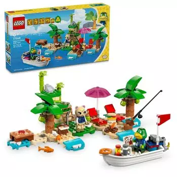 LEGO Animal Crossing Kappei Boat Tour Игрушка Подарок на день рождения Блок Образовательный Рождество Девочки Мальчики Дети 6 лет 7 лет 8 лет 9 лет