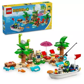 LEGO Animal Crossing Kappei Boat Tour Игрушка Подарок на день рождения Блок Образовательный Рождество Девочки Мальчики Дети 6 лет 7 лет 8 лет 9 лет