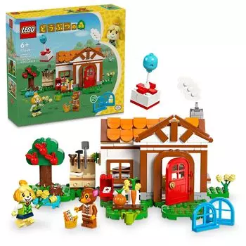 LEGO Animal Crossing Shizue Welcome Home Игрушка Игрушка Подарок на день рождения Блок Образовательный Рождество Девочки Мальчики Дети 6 лет 7 лет 8 лет 9