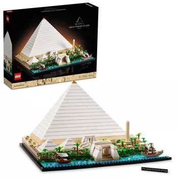 LEGO Architecture Великая Пирамида Гизы Игрушка Подарок на День Рождения Блок Рождество Мужчины Женщины Интерьер Стильный Мать Отец 21058