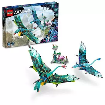LEGO Аватар Джейк и первый полет Банши 75572 Игрушечный блок Настоящее фэнтезийное кино Мальчики Девочки 9 лет и старше Нейтири