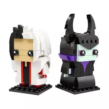 LEGO Brickheadz 40620 Круэлла и Малефисента