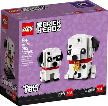 LEGO BrickHeadz Pets 40479 Набор «Собака и щенок далматина»