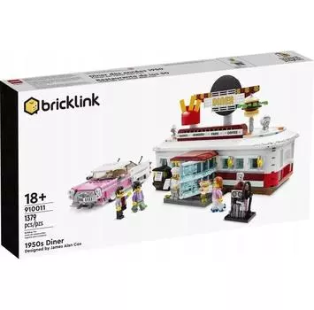 LEGO BrickLink 910011 Ресторан 1950-х годов