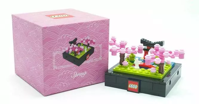Lego Bricktober 2019 Asian Season Japanese Spring Mini Set lego 6307985 Bricktober Spring