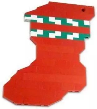 LEGO Christmas Mini Figure Doll Set Holiday Stocking Bagged Block Toy #40023 ()