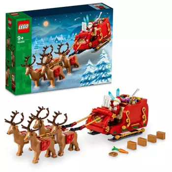 LEGO Christmas Santa s Sleigh Toy Present Birthday Block Decoration Boys Girls Children 9 Years Old 10 Years Old 11 Years Old Elementary School Studen
