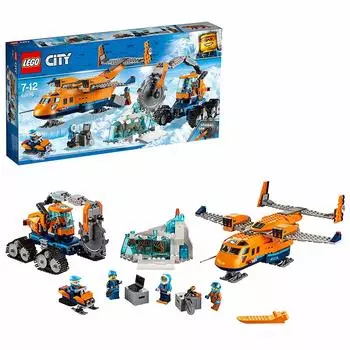LEGO City 60196 Арктический транспортный вертолет и рабочая машина