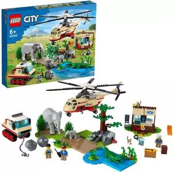 LEGO City 60302 Спасение диких животных