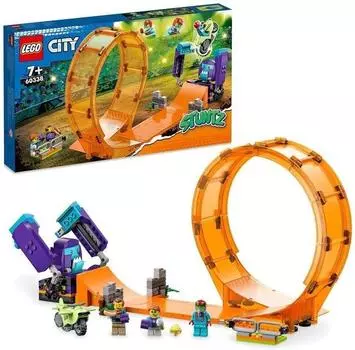 LEGO City 60338 Трюковая петля и сносящий шимпанзе