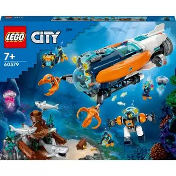 LEGO City 60379 Морская исследовательская подводная лодка, разноцветные