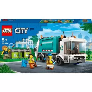 LEGO City 60386 Грузовик для мусора, разноцветные