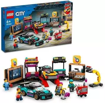 LEGO City 60389 Мастерская по тюнингу автомобилей