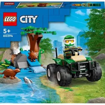 LEGO City 60394 Квадроцикл и среда обитания выдры, разные цвета