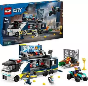 LEGO City 60418 Полицейский грузовик криминалистической лаборатории