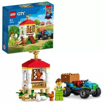 LEGO City Chicken Coop 60344 Toy Block Present Animal Boys Girls Ages 5+