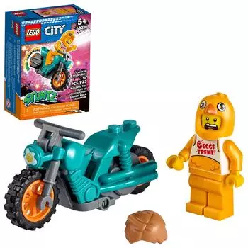 LEGO City Chicken Stunt Bike 60310 Строительный набор (10 кусочков)
