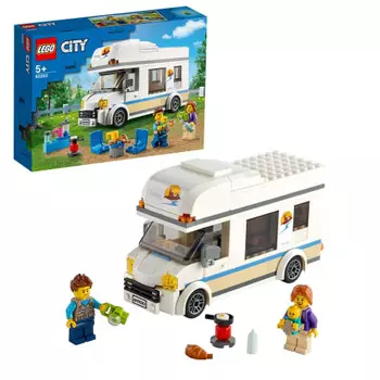 LEGO City Holiday Camper Toy Present Birthday Block Educational Christmas Boys Girls Children 5 Years Old 6 Years Old 7 Years Old 8 Years Old Town Bui