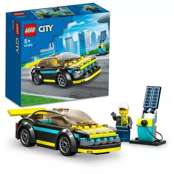 LEGO City Электрический спортивный автомобиль Игрушка Подарок на день рождения Блок Образовательный Рождество Мальчики Девочки Дети 5 лет 6 лет 7 лет Город Строительство