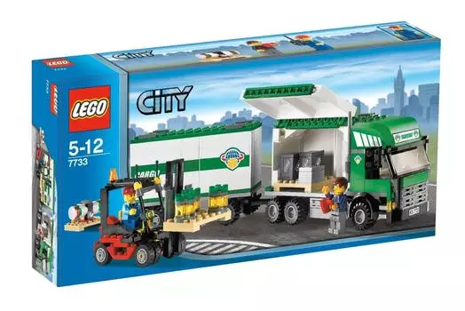 LEGO City LEGO Town Truck and Forklift 7733