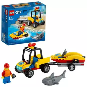LEGO City Пляжный спасательный вездеход 60286