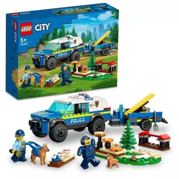 LEGO City Полицейская собака Школа Игрушки Подарок День рождения Блоки Образовательные Рождество Мальчики Девочки Дети 5 лет 6 лет 7 лет 8 лет