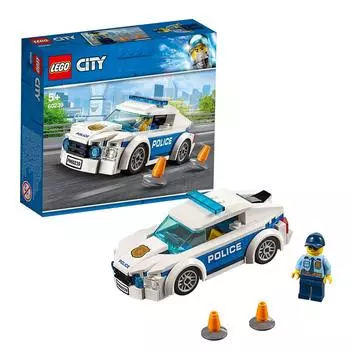 LEGO City Полицейский патрульный автомобиль 60239 Block Toy Boys Car
