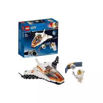LEGO City Реактивный самолет, преследующий спутники 60224 Игрушка для мальчика