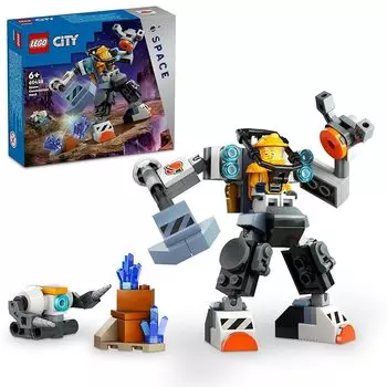 Lego city Space механический костюм для работы игрушки игрушка подарок на день рождения блок Образовательный образование Рождество мальчик девочка ребенок 6 лет 7 лет 8