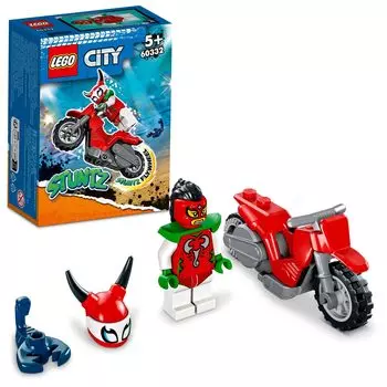 LEGO City Stunt Bike 60332 Toy Block Present Vehicle Boys Girls Ages 5 and Up Scorpion