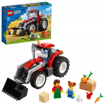 LEGO City Tractor Toy Gift Birthday Block Educational Christmas Boys Girls Kids 5 Years Old 6 Years Old 7 Years Old 8 Years City Building V