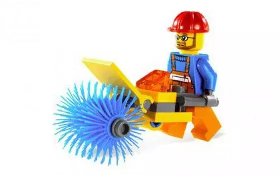 Lego City Уличный уборщик 5620 (уборщик дорог)