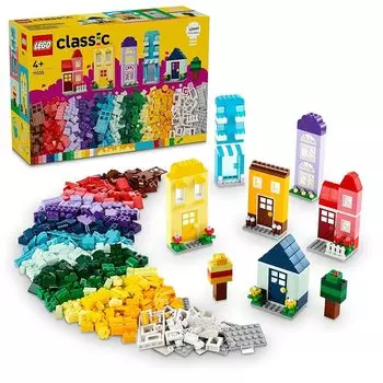 Lego classic Давайте сделаем дом игрушки игрушка подарок на день рождения блок Образовательный образование девочка мальчик ребенок 4 года 5 лет 6 лет Город