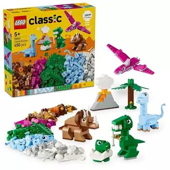 Lego classic Let s make a kyouryu toys toy birthday present block educational boy girl child 5 years old 6 years old 7 years old 8 years old dinosaur