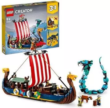 LEGO Creator 31132 Корабль викингов и змей из Мидгарда