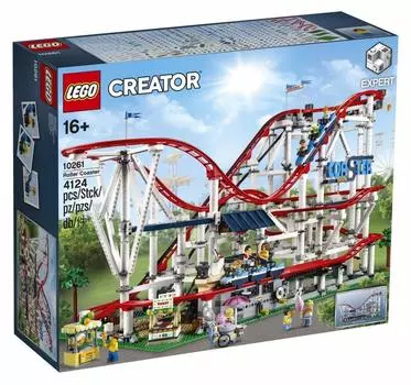 LEGO Creator Expert Roller Coaster 10261 Набор для сборки Подарок на день рождения (4124 шт.)